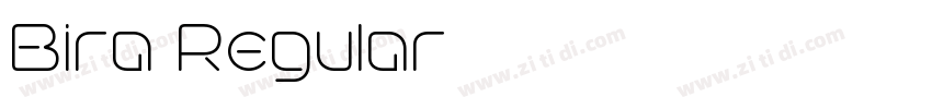 Bira Regular字体转换 Bira Regular字体转换